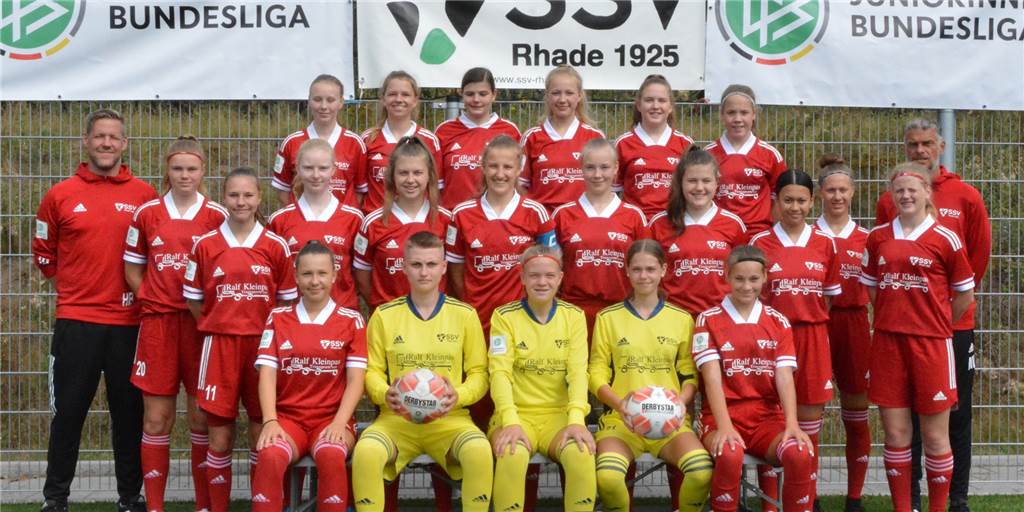 Für zehn Talente aus der Region geht der Bundesliga-Traum in Erfüllung Gemeinsam mit Helge Bruns (l.), der mit Mike Lerche das Trainerteam bildet, gehen gleich zehn Spielerinnen aus dem Verbreitungsgebiet der Münsterland Zeitung ab Samstagnachmittag das Projekt U17-Bundesliga mit dem SSV Rhade an.