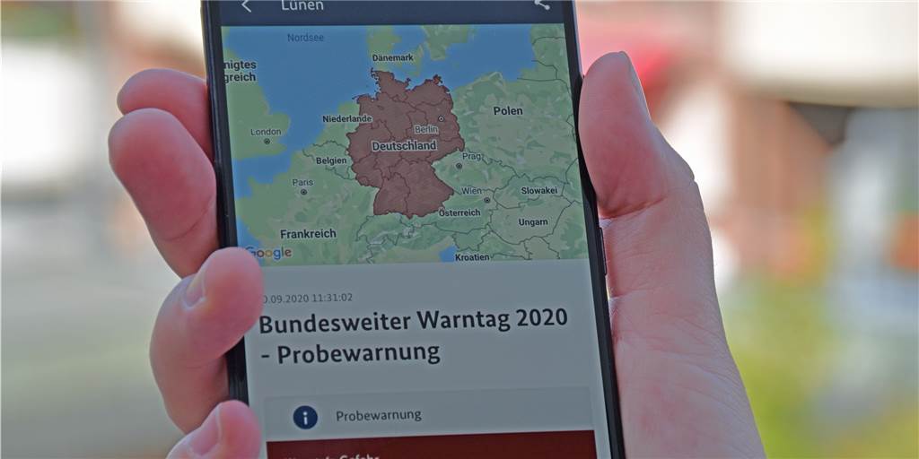 Sirenen-Test in Lünen startet mit einigen Pannen Die Warn-App „NINA“ informierte die Lüner über den Probealarm erst, als schon alles vorbei war.