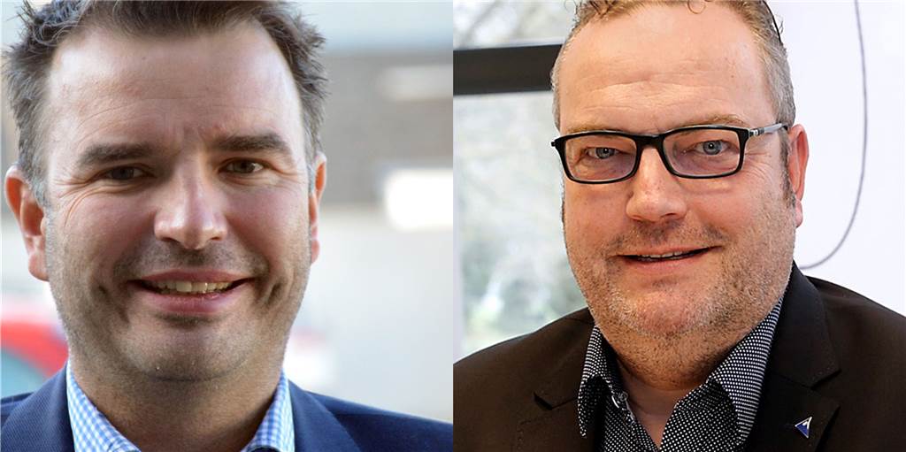 Landratswahl: Bodo Klimpel und Michael Hübner in der Stichwahl
