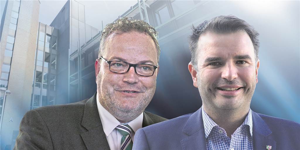 Bodo Klimpel (CDU, Bürgermeister von Haltern) oder Michael Hübner (SPD-Landtagsabgeordneter aus Gladbeck): Wer wird der neue Landrat des Kreises Recklinghausen?