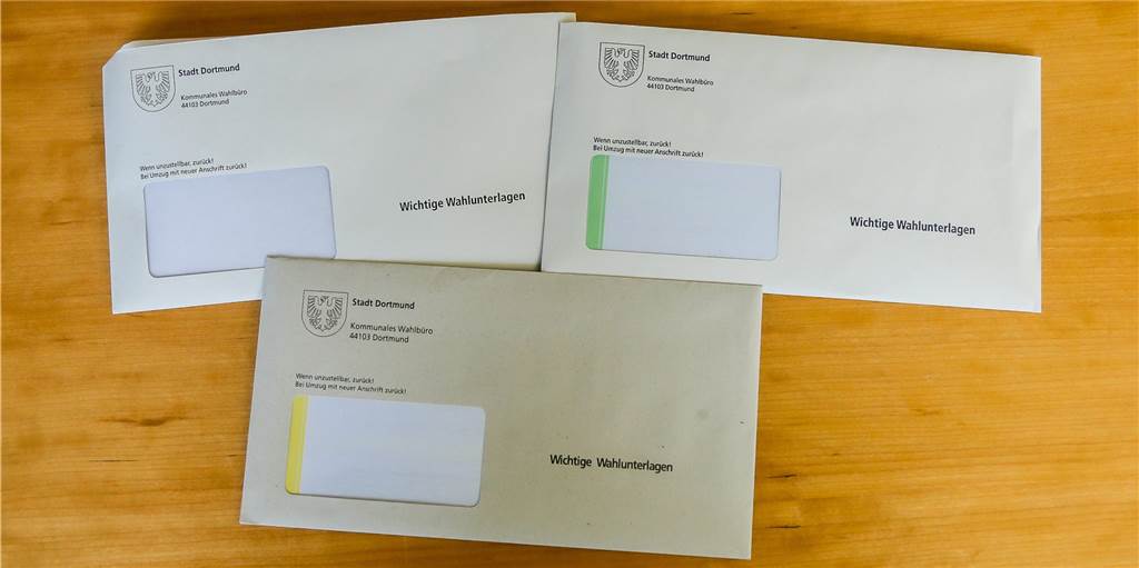Weitere Panne bei Briefwahl in Dortmund? Stadt löst Verunsicherung auf Weitere Panne bei Briefwahl in Dortmund? Stadt löst Verunsicherung auf