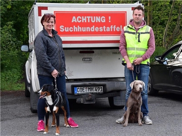 Wann die Hundesuchstaffel Münsterland aktiv wird