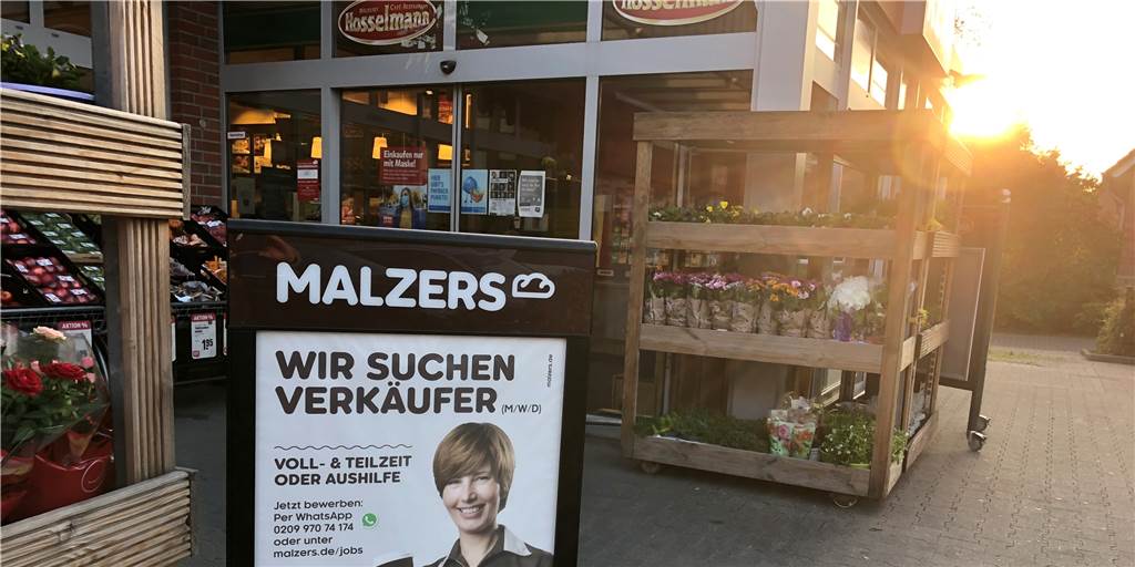 Nach Hosselmann-Auszug bei Rewe in Olfen droht kein langer Leerstand Malzers Backstube GmbH & Co. KG eröffnet am 19. Oktober neu im Rewe-Geschäft in der Olfener Innenstadt. Das Unternehmen wirbt bereits um neue Mitarbeiter.