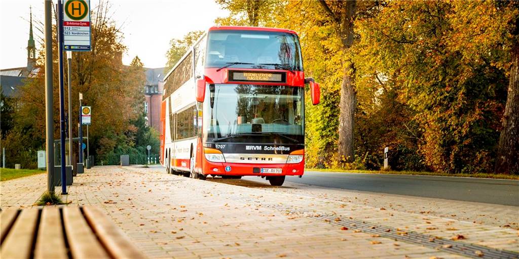 Streiks im Nahverkehr: Was bedeutet das für den Kreis Borken? Die Busse der RVM sollen am Dienstag, 29. September, nicht von den Streiks betroffen sein. Das soll – Stand Freitagmittag – auch für die Busse und Züge der Deutschen Bahn im Kreis Borken gelten.