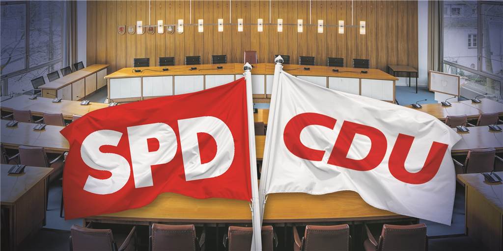 Große Koalition - ja oder nein? SPD und CDU scheinen sich da auch nach der Stichwahl nicht ganz einig zu sein.