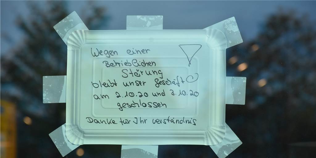 Leere Theken bei Bäckerei Hosselmann in Werne - unschöner Anlass Die Filialen von Bäcker Hosselmann in Werne sind vorerst geschlossen.