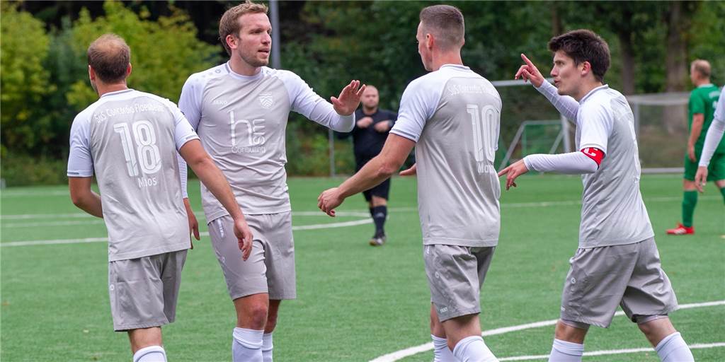 Flaesheim feiert ein Schützenfest, keine Siege für Sythen und den ETuS Grund zum Jubeln hatten die Spieler von Concordia Flaesheim gegen Erkenschwick ziemlich häufig.