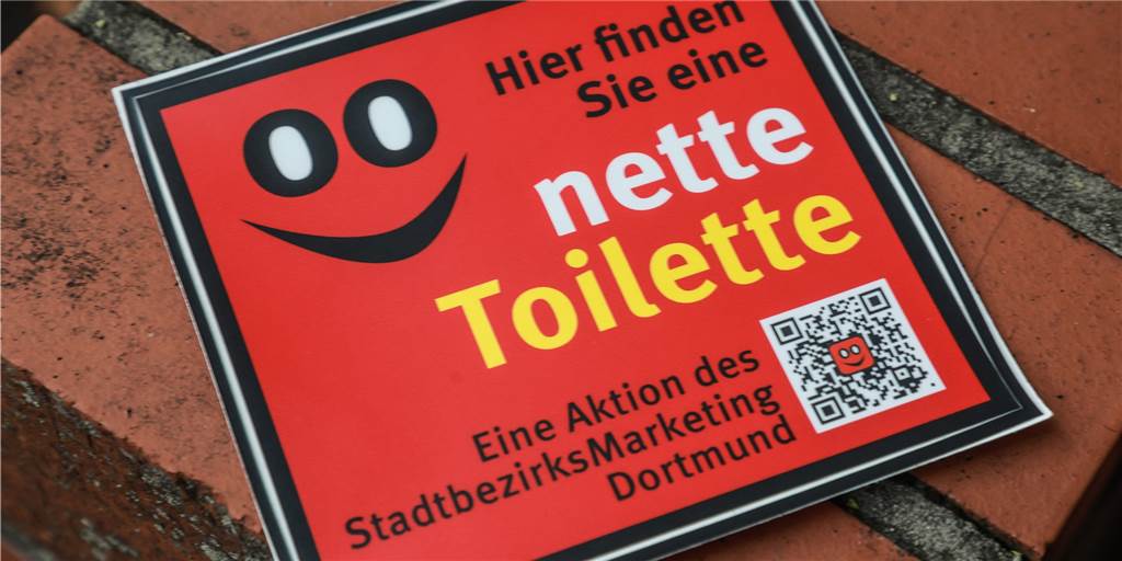 Dortmund bekommt den Toiletten-Mangel nicht richtig in den Griff Dieses Logo weist den Weg zu öffentlichen Toiletten.