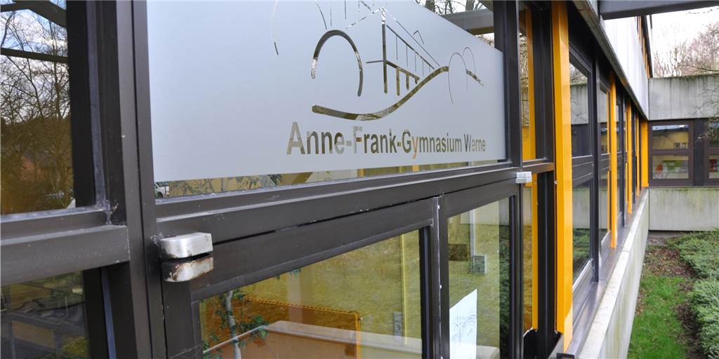 Stimme aus der AFG-Elternschaft: Lehren aus dem ersten Lockdown gezogen Das Anne-Frank-Gymnasium in Werne: Holger Lipke ist sehr zufrieden mit der digitalen Ausstattung des Gymnasiums.