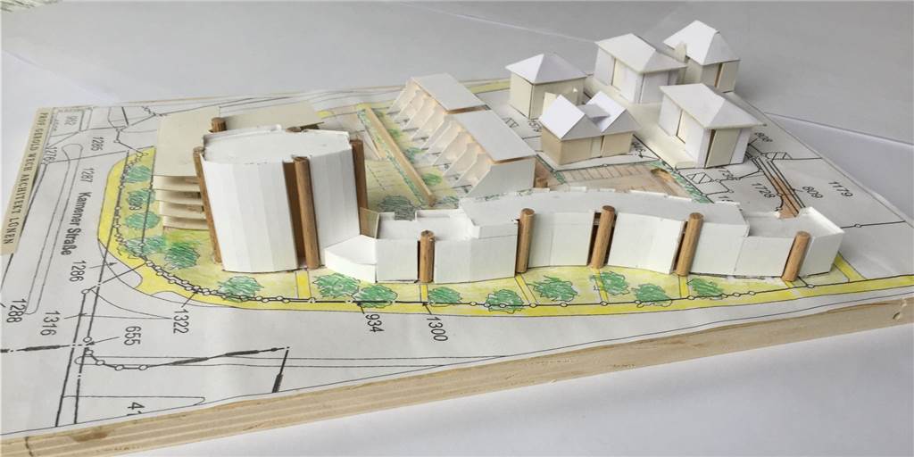 Mercedes-Fläche: Gegenentwurf zu „kleinstädtischen“ Bauverein-Plänen Nicht kleinstädtisch, sondern ein Zeichen setzen für Lünen als Stadt: Das will Architekt Prof. Gerold Wech mit seinem Entwurf.