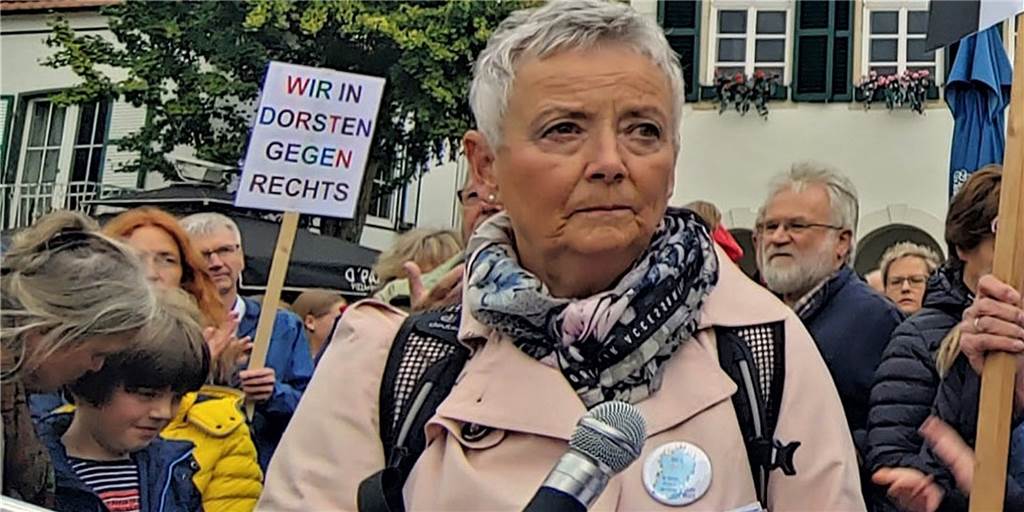 Rut Lange von der Initiative "Wir in Dorsten gegen Rechts"