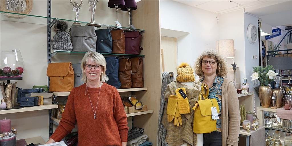 Firma Bockel in Herbern will mit Weihnachtsevent Wohlfühlatmosphäre schaffen Anne Bockel (l.) und Mitarbeiterin Bettina Jäger freuen sich schon sehr auf das Weihnachtsevent am Samstag, 14. November.