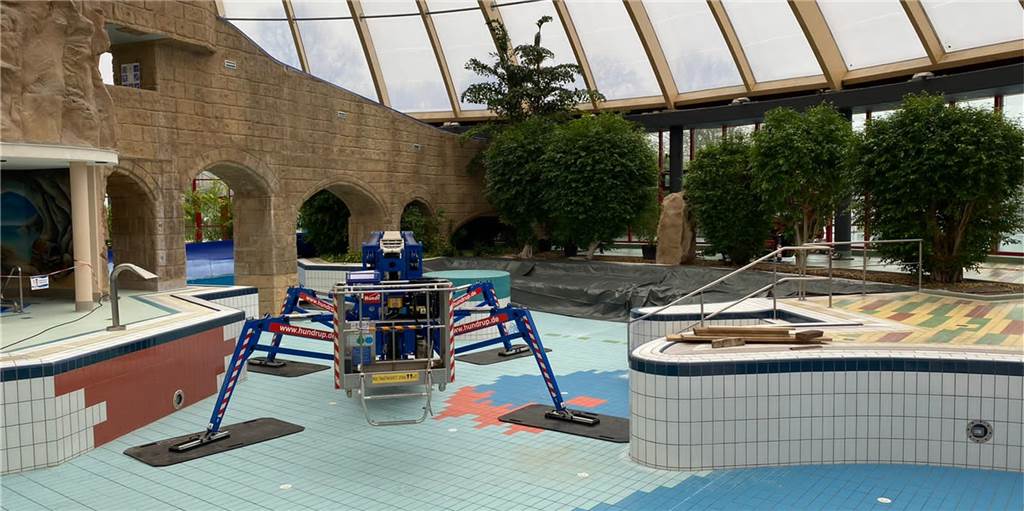 Kurzarbeit seit März: Die erstaunliche Reaktion der Atlantis-Mitarbeiter Sanierung im Freizeitbad Atlantis