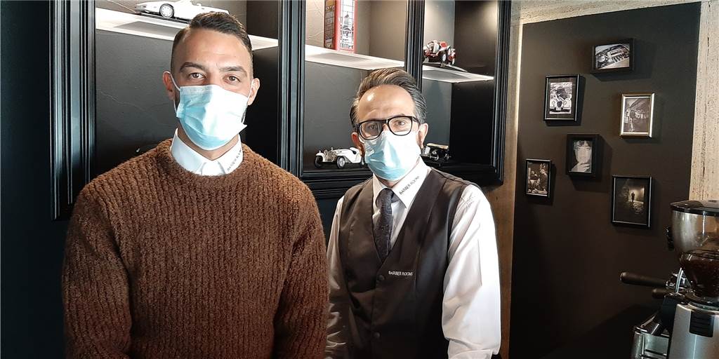 Alle kriminell? Barbiere wehren sich nach Anfeindungen von Friseuren Ugur Karakuzulu und Saeid Moori sind Inhaber des Barber Rooms in Dortmund.
