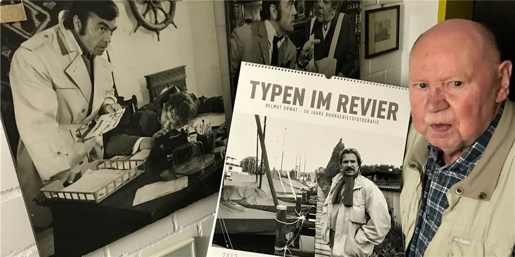 Zwei bekannte Gesichter: Der Tatort-Regisseur und der Tatort-Fotograf Der heute 82-jährige Helmut Orwat hat in den 70er- und 80er-Jahren als Standfotograf Tatort-Filme mit Götz George und von Hans Dieter Schwarze begleitet.