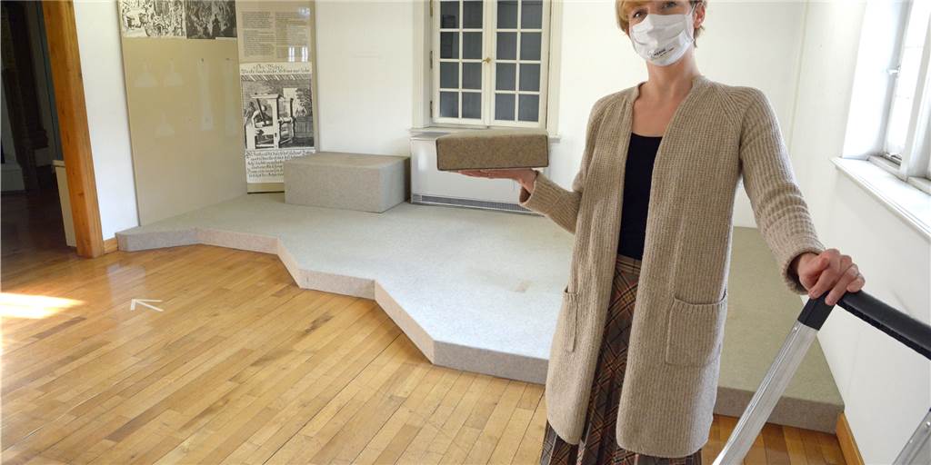 Museum Werne leergeräumt: Viel Platz für neuen Blick auf die Geschichte Museumsleiterin Dr. Constanze Döhrer in einem der leergeräumten Zimmer des Werner Stadtmuseums.