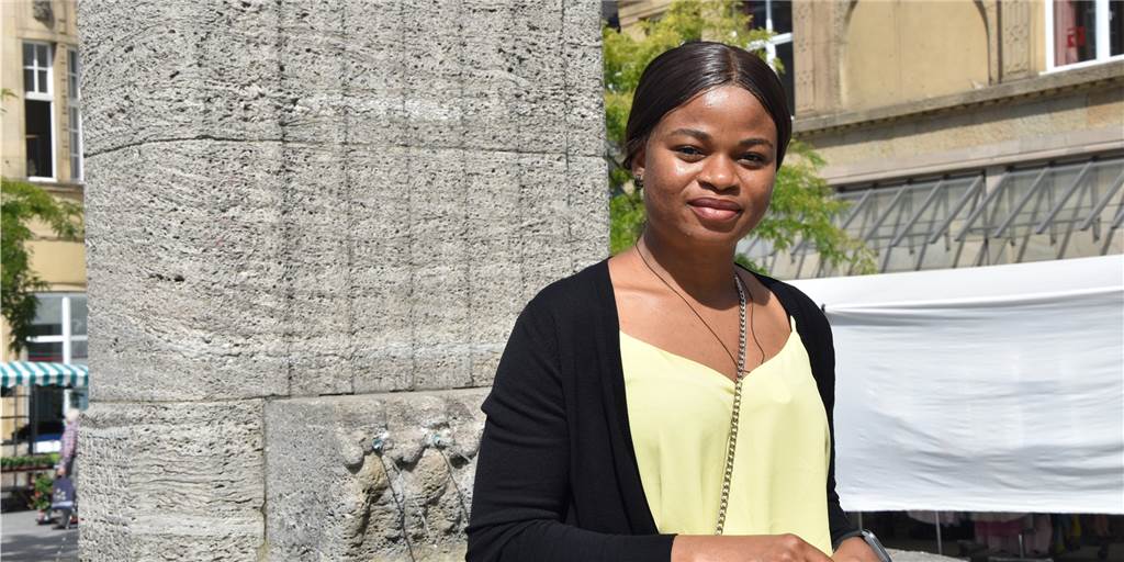 Loveth Osazuwa ist vor fünf Jahren aus Nigeria nach Deutschland geflüchtet. Genauso lange lebt sie in Castrop-Rauxel.