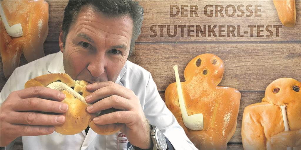 Matthias Bantel hat die Stutenkerle von Ahauser Bäckern getestet.