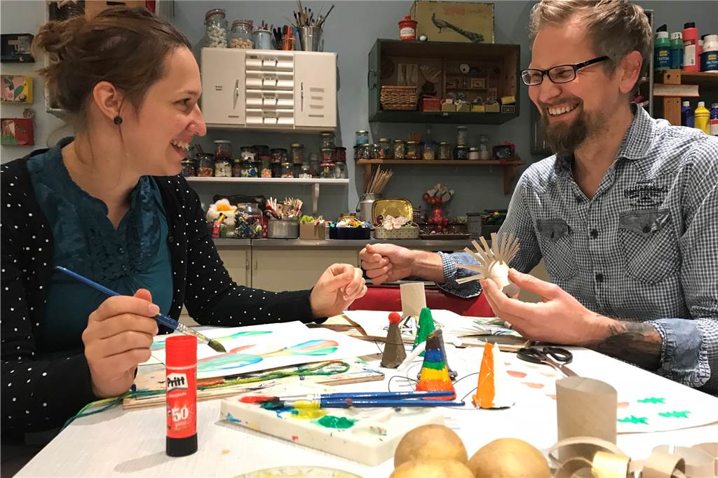 Können wir was basteln mit den Kindern? 9 schnelle Ideen