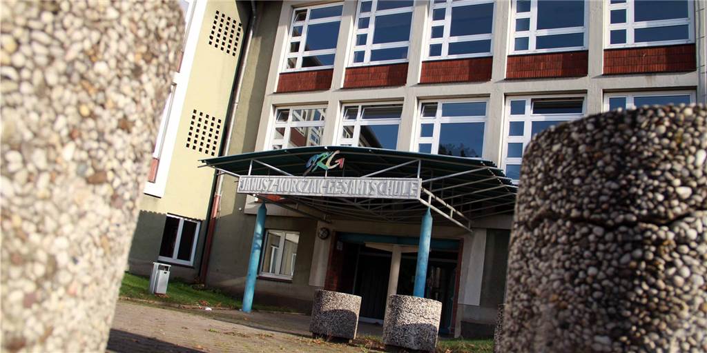 Gesamtschule als „Bewegte Schule“: Erste Eckpfeiler für Konzept stehen In der ehemaligen JKG soll im Sommer 2021 eine neue Gesamtschule an den Start gehen. Auch der Eingangsbereich in Ickern soll deutlich aufgewertet werden.