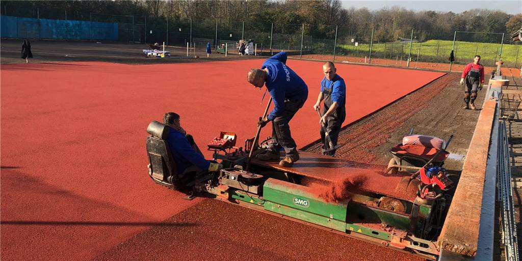 Neue Tennisplätze des SV Herbern wecken großes Interesse in der Region Neue Tennisplätze des SV Herbern wecken großes Interesse in der Region