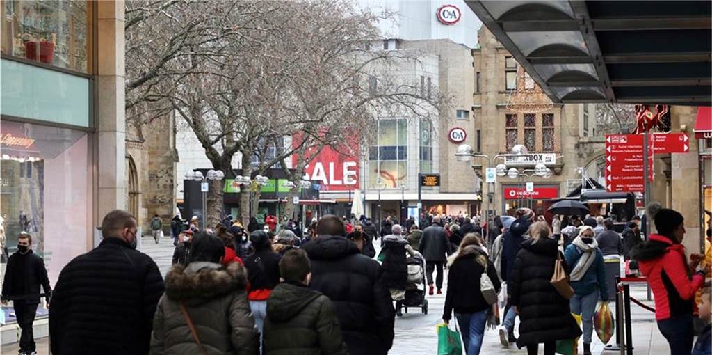 Trotz Lockdown: Hier kann man in Dortmund noch Geschenke kaufen Reger Betrieb vordem Lockdown herrschte in den vergangenen Tagen noch in der City in Dortmund.