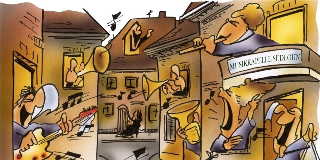 Musikkapelle will Heiligabend das Westmünsterland zum Klingen bringen Das große Weihnachtsständchen im Westmünsterland: Muszieren und Singen mit Abstand am Heiligen Abend.