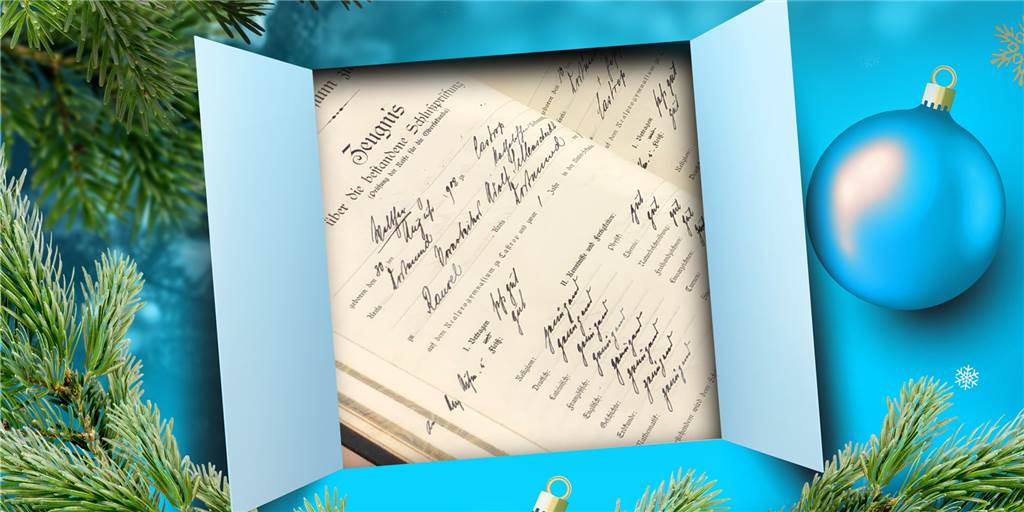 Im Archiv des ASG: Als das Abitur noch eine echte Reifeprüfung war Uralte Zeugnisse stecken noch im Archiv des Adalbert-Stifter-Gymnasiums.