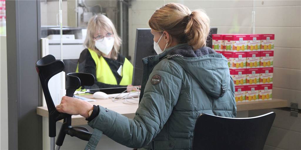 60 Freiwillige testen die Abläufe im Impfzentrum des Kreises Borken Freiwillige testeten die Abläufe im Impfzentrum des Kreises Borken.