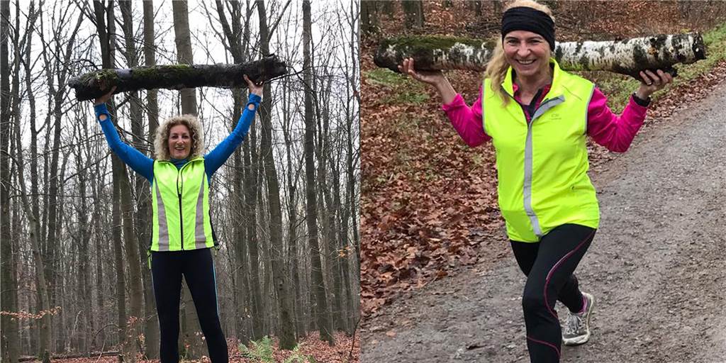 Sport im Wald ist eine Alternative zum Fitness-Studio