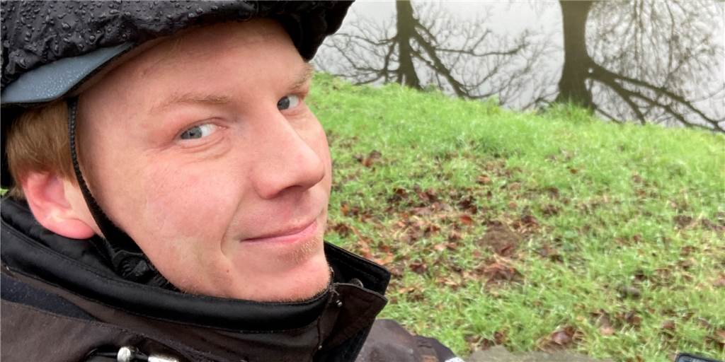 „SteverLandRoute“: Mit dem Rad von der Quelle bis zur Mündung Zwischenstopp in Senden: Am Ufer der Stever lässt es sich sehr schön mit dem Fahrrad fahren.