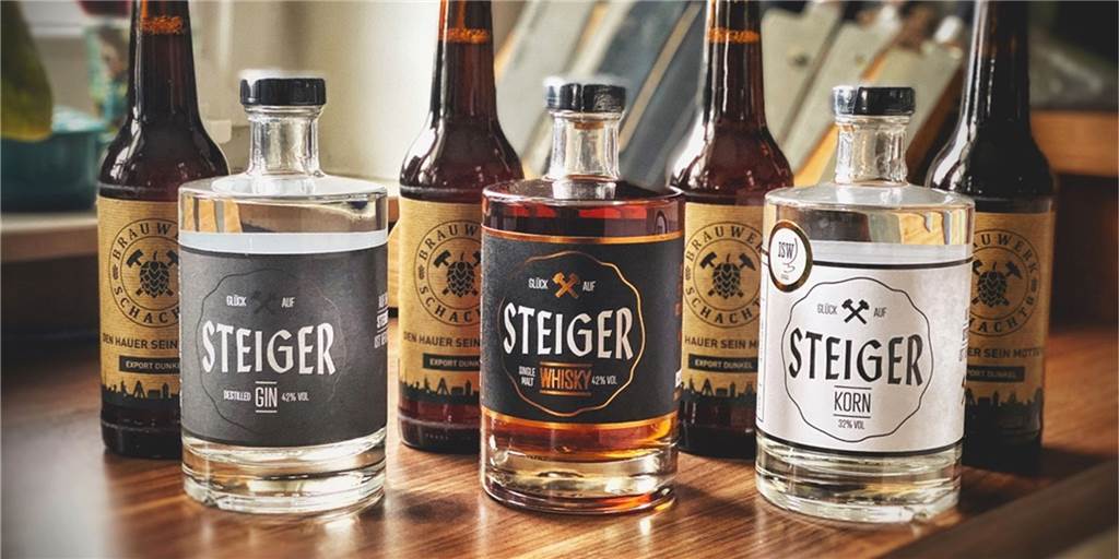 Steiger Spirits - die Schnapsidee aus einer Garage in Dorsten Steiger Spirits