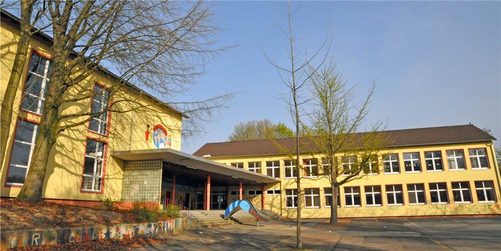 Die ehemalige Harkortschule in Merklinde ist zentral für die Überlegungen der Stadtteil-Aufwertung. Ein Teil wird abgerissen, der andere erhält eine neue Bestimmung.