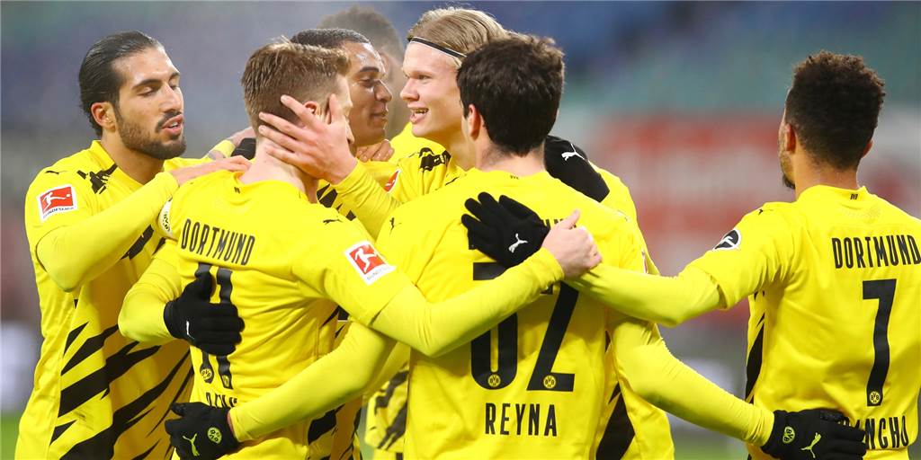BVB-Stürmer Haaland gegen Leipzig das Maß aller Dinge - Bestmarke für Sancho BVB-Stürmer Haaland gegen Leipzig das Maß aller Dinge - Bestmarke für Sancho