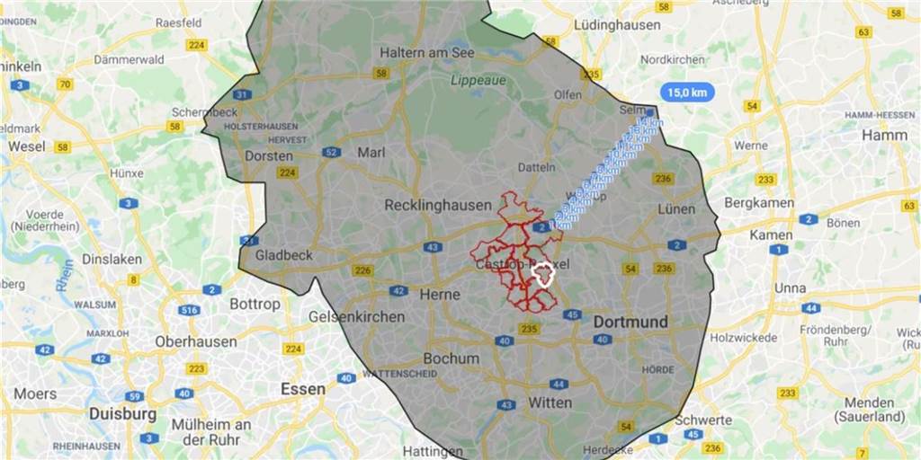 Alle wichtigen Fakten zur 15-Kilometer-Regelung für Castrop-Rauxel Die 15-Kilometer-Regelung sorgt für Verwirrung, Unklarheiten, Vermutungen. Wir liefern die Fakten.