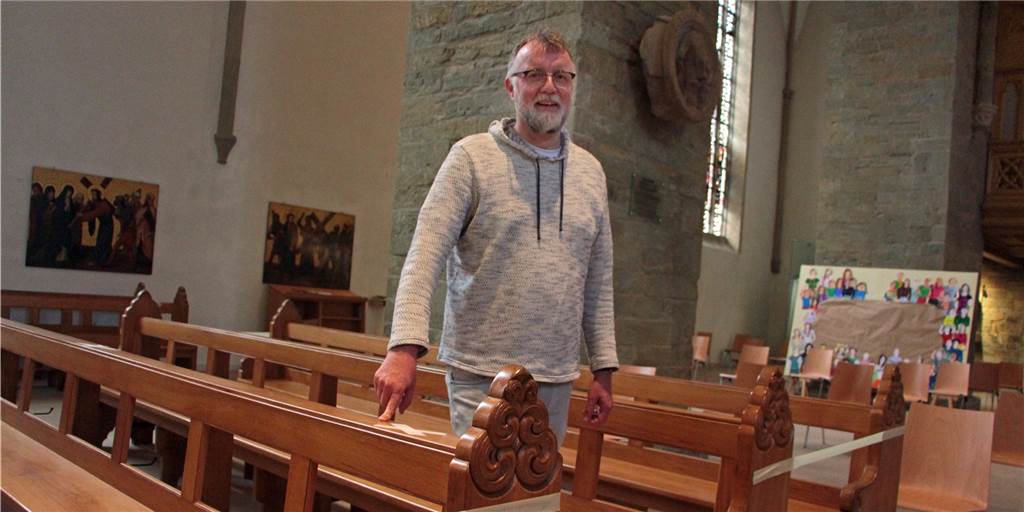 So läuft es bei der St. Christophorus Gemeinde Werne im Januar-Lockdown „Das einzige, was wir zur Zeit mit Menschen machen, ist Gottesdienste feiern“, sagt Pfarrdechant Jürgen Schäfer.