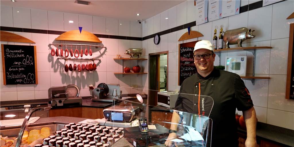 Fleischerei Knuf in Weseke schließt nach 54 Jahren – Garpunkt Südlohn bleibt Michael Knuf in seiner Fleischerei in Weseke.