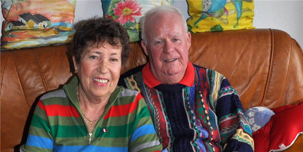 Seit fast 49 Jahren sind Odile und Hubert Meier verheiratet - gelebte französisch-deutsche Partnerschaft.
