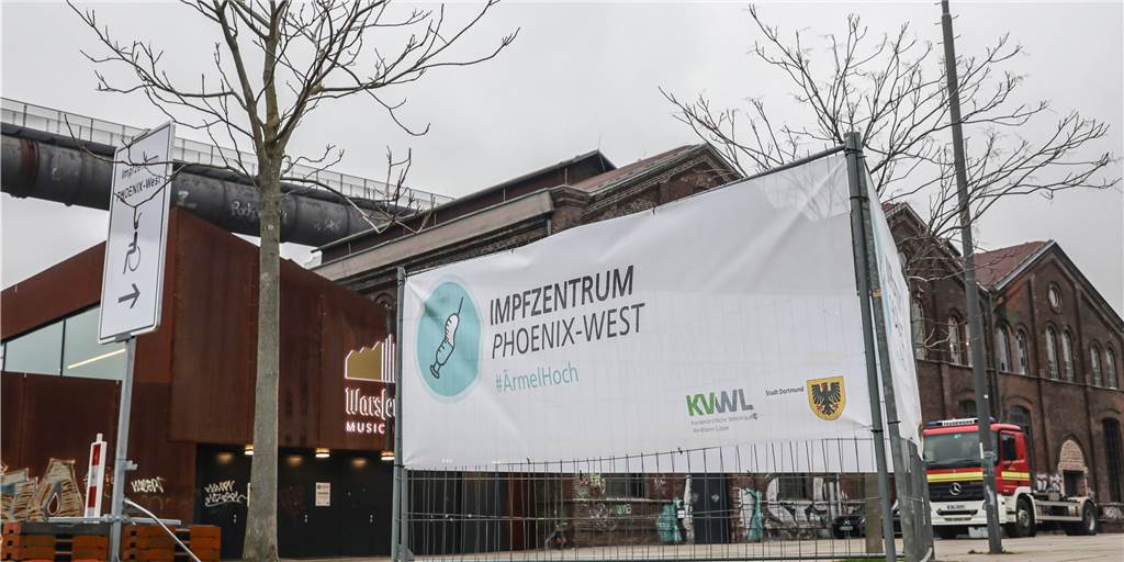Ab dem 8. Februar soll im Impfzentrum auf Phoenix-West geimpft werden. 