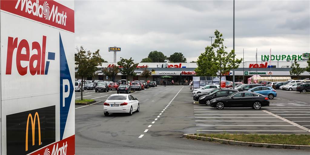 Was wird aus Real im Indupark Dortmund? Insider-Liste aufgetaucht Bald ein Kaufland? Der Real-Markt im Indupark in Oespel.