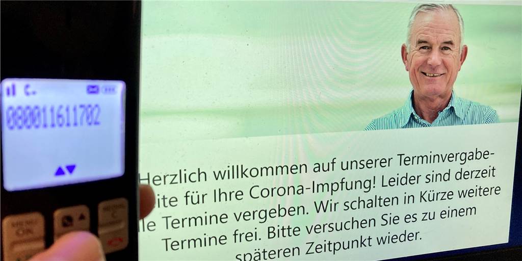 Nichts geht mehr: Chaos bei Terminvergabe für Corona-Impfungen Ob per Telefon oder online - bei der Terminvergabe für Corona-Schutzimpfungen gab es am Montag große Probleme.
