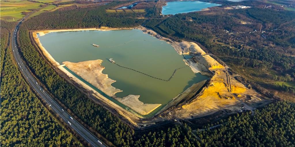 Pläne zum Sandabbau: Der Silbersee I wird gewaltig wachsen Pläne zum Sandabbau: Der Silbersee I wird gewaltig wachsen