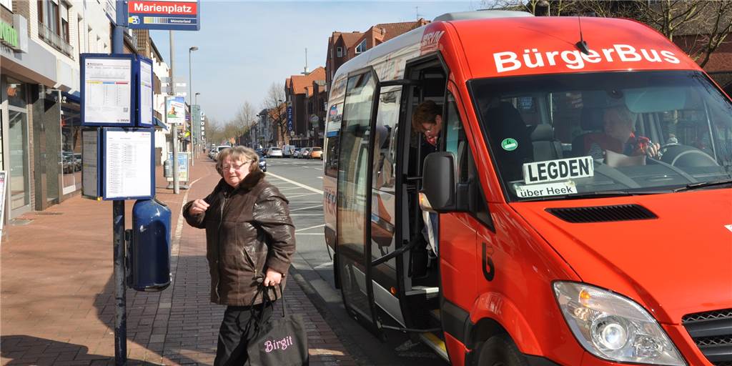 Bürgerbus weiter ausgebremst – ohne fehlt älteren Menschen Mobilität Noch vor Corona-Zeiten: Der Bürgerbus hatte normalerweise kaum Fahrtausfälle.