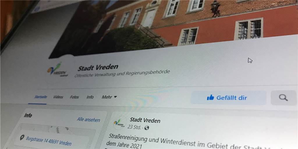 Zwei neue Stellen für Öffentlichkeitsarbeit und Wirtschaftsförderung Die Stadt Vreden wünscht sich eine Person, die sich um die Öffentlichkeitsarbeit kümmert – vor allem in den sozialen Netzwerken.