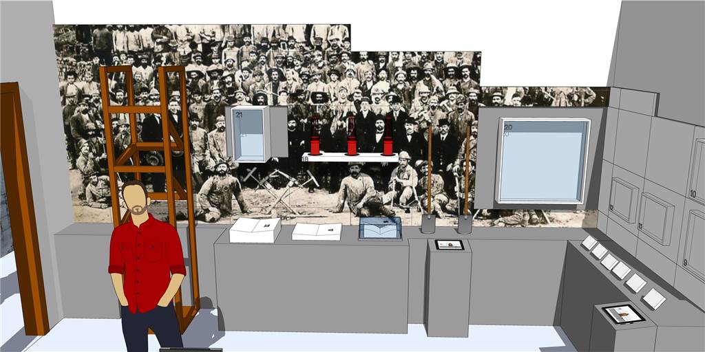 Stadtmuseum in Werne: Sole und Kohle erhalten nach Umgestaltung einen Ehrenplatz In einem der Räume, die die Zeit zwischen 1870 und 1910 darstellen, geht es um Kohle – im wörtlichen wie auch im übertragenen Sinne. Denn die Zeit ist nicht nur mit dem Bergbau, sondern auch mit wirtschaftlichem Aufschwung verbunden. Fotos Michael Falkenstein