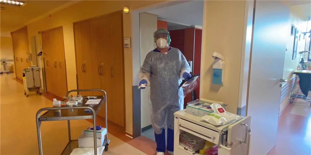 Hohe Inzidenz in Werne: So ist die Lage am Christophorus-Krankenhaus Die Mitarbeiter des Christophorus-Krankenhauses haben mehrere Covid-19-Patienten zu versorgen. Es gab zuletzt wieder steigende Zahlen.