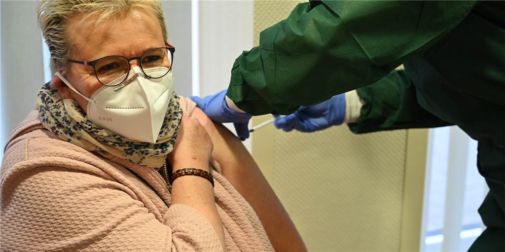 Impfaktion für Krankenhauspersonal: 180 Mitarbeiter in Werne haben Erstimpfung erhalten Ein Bild von der ersten Impfaktion im Christophorus-Krankenhaus in Werne. Anfang dieser Woche erfolgte die zweite.