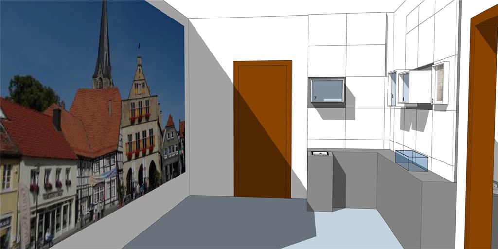 Neugestaltung Werner Stadtmuseum: Über sechs Räume zurück in die Gegenwart In der Gegenwart angekommen: Der letzte kleine Raum im Obergeschoss behandelt die Zeit von 1960 bis heute.