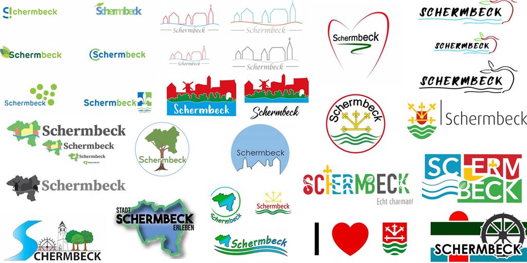 Simone Köllmann gewinnt Logo-Wettbewerb in Schermbeck Nur eine kleine Auswahl aus 80 Entwürfen von 18 Einsendern, die ein neues Logo für die Gemeinde Schermbeck entwarfen. Am Ende gewann jedoch ein anderes.