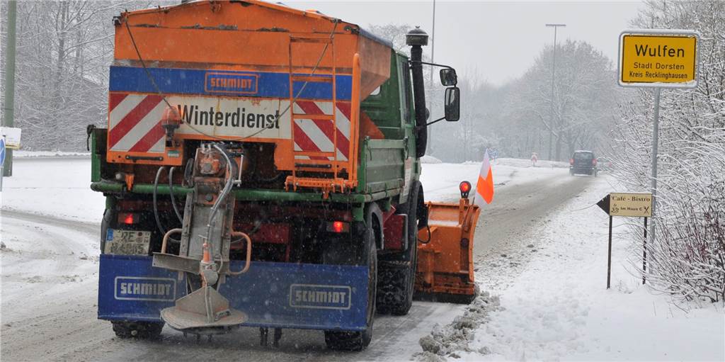 Warnstufe rot: Dorsten erwartet Schneefälle wie lange nicht mehr Warnstufe rot: Dorsten erwartet Schneefälle wie lange nicht mehr
